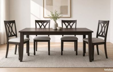 Wood Dining Chair Set of 4