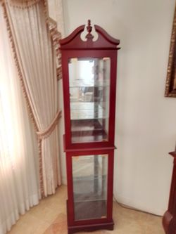 3 Piece Stackable China Cabinet