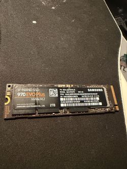 Samsung 970 Evo Plus 2TB  M.2 Nvme SSD