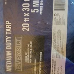 Everbilt Tarp, Rope, and Screws