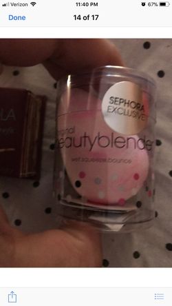 Sephora exclusive pink beauty blend pack