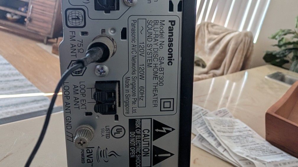 Panasonic Blu ray Home theater Player