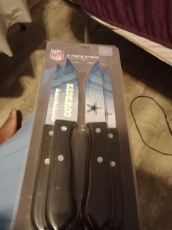DALLAS COWBOYS KNIFE SET