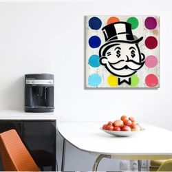 Monopoly Game Canvas Print