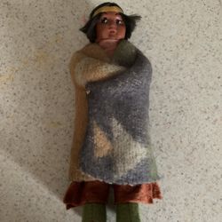 Vintage Skookum Native American Doll