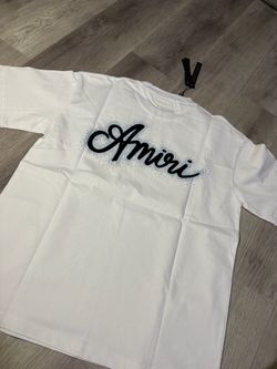 Amiri White Graphic T-Shirt with Tags
