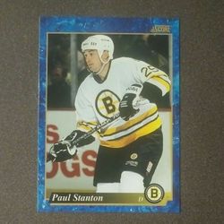 1994 Score Pinnacle Paul Stanton Boston Bruins #510 Hockey Card Collectible Vintage Sports NHL Pro Professional
