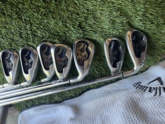 Callaway X18 set with shaft s300 Regular