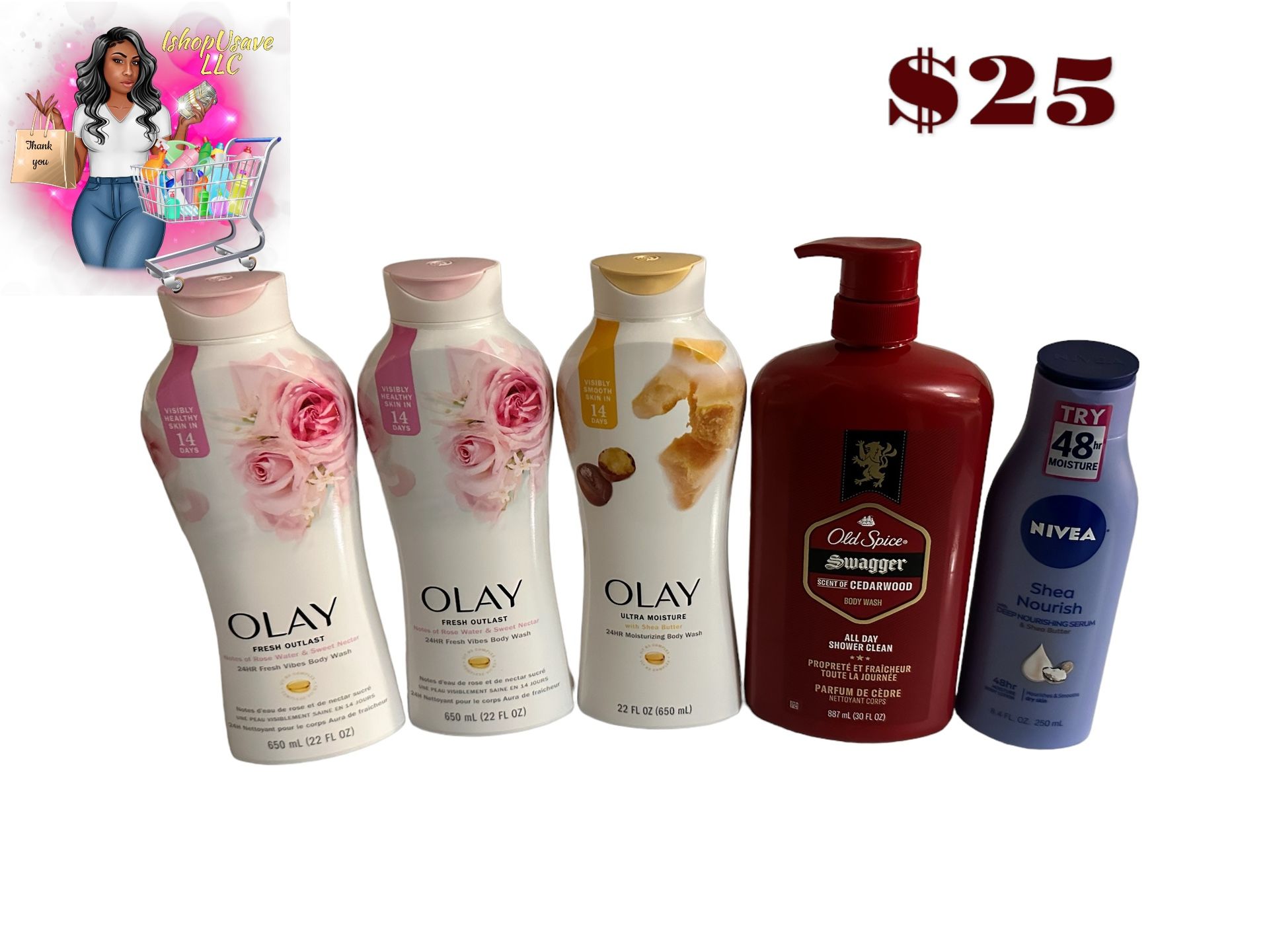 Olay/Old Spice Personal Care Bundle