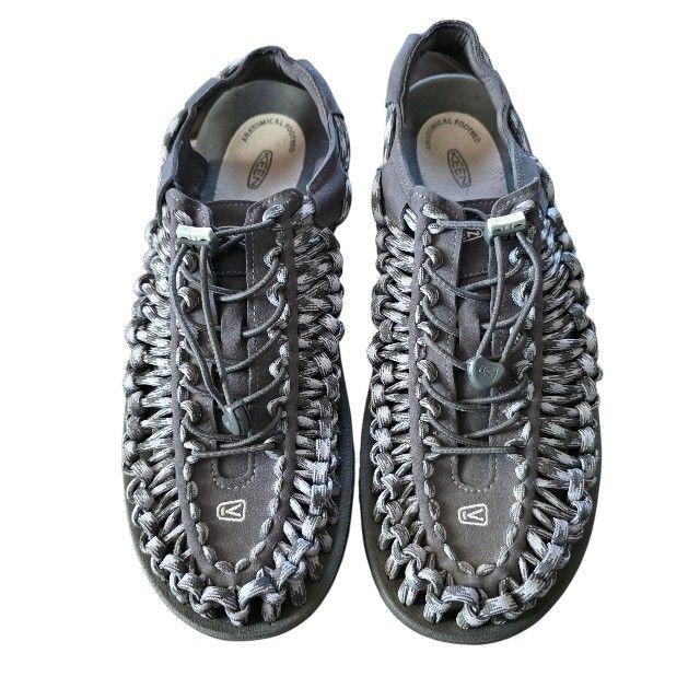 Men's Keen Uneek Sneaker Multisport Shoe 8MM Size 14 Magnet/Vapor