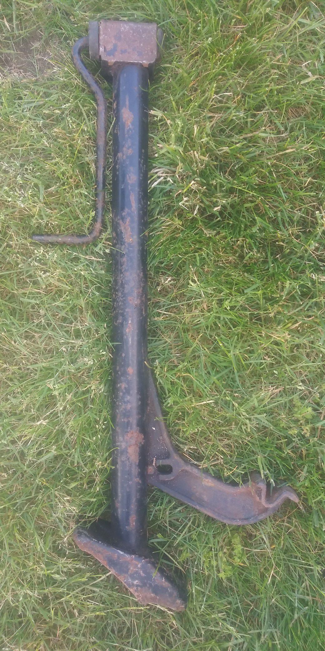 This is a 1933 Mercedes bumper Jack in good working condition the Jack was made by Bilstein