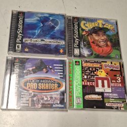 Ps 1 Game And Case Lot