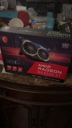 MSI AMD Radeon RX 6500 XT Mech 2X OC GPU