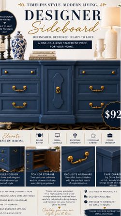 Long dresser console