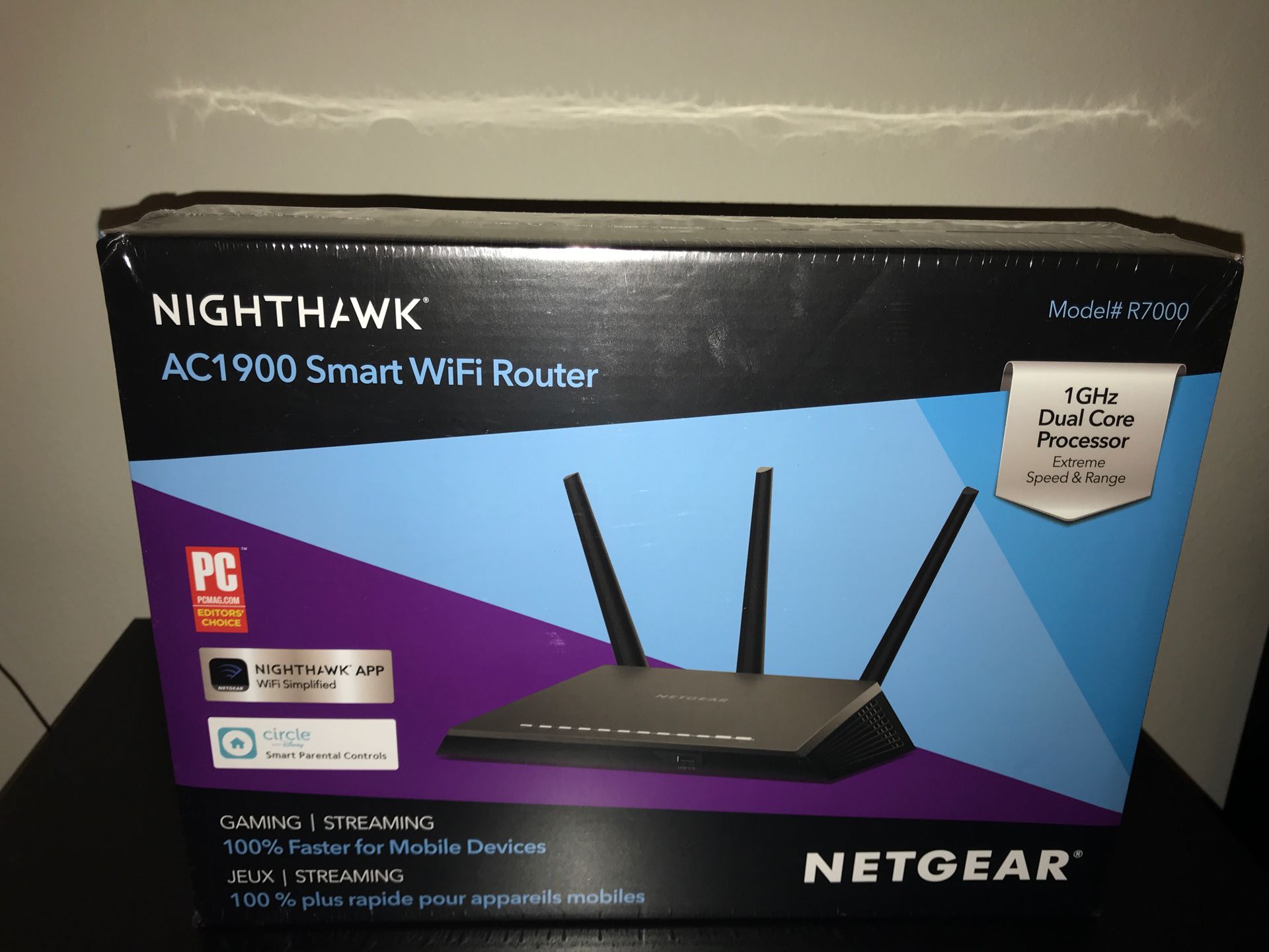 Netgear NightHawk R7000 AC1900 Smart WiFi Router