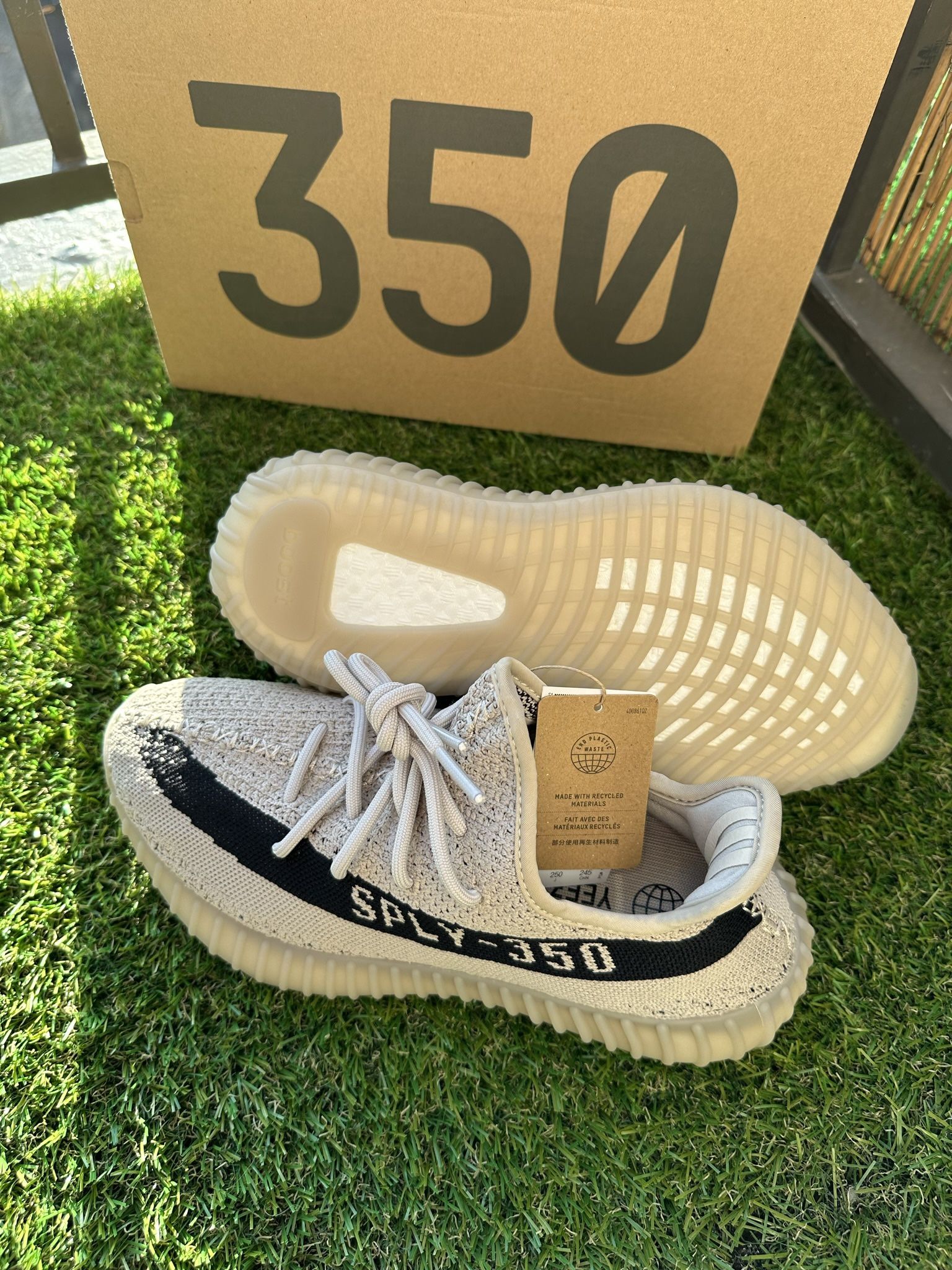 Yeezy 350 V2 Sply 250 Shoes Yeezy 350 V2 Slate Size