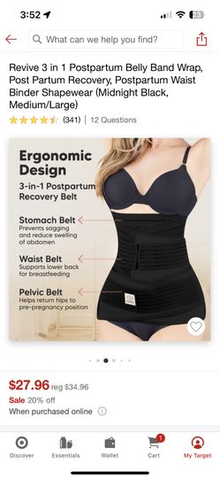 3in1 Postpartum Belly Wrap