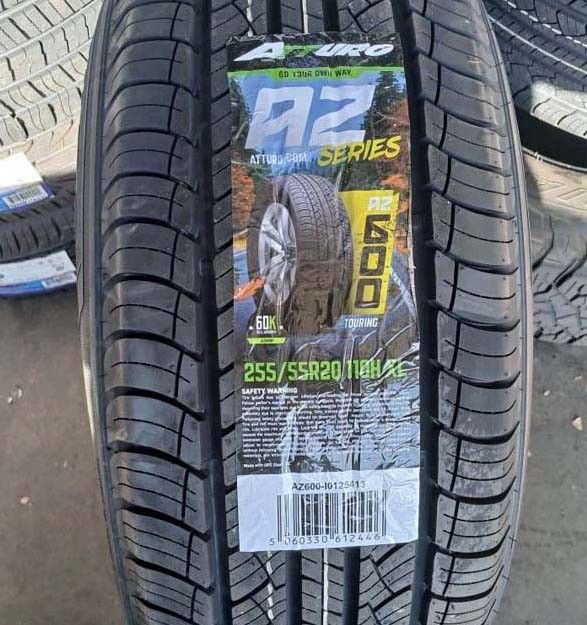 4 New Tires 255/55/20 A2 Atturo Tires