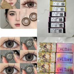 New Contact Lenses 180days 4 Pairs Total $35