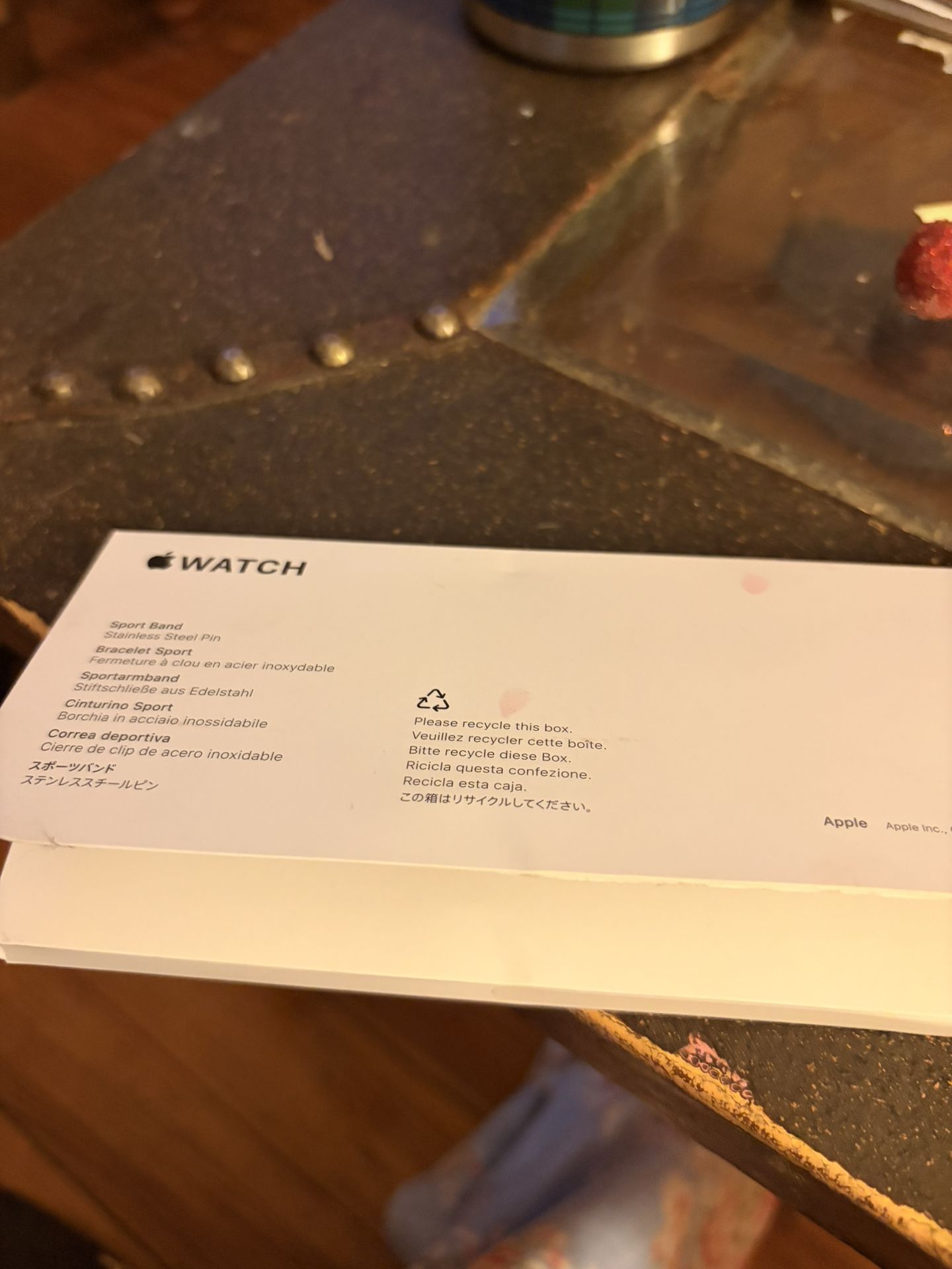 APPLE WATCH WHITE BAND