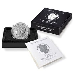 2023 Morgan and Peace Silver Dollar Uncirculated Coins