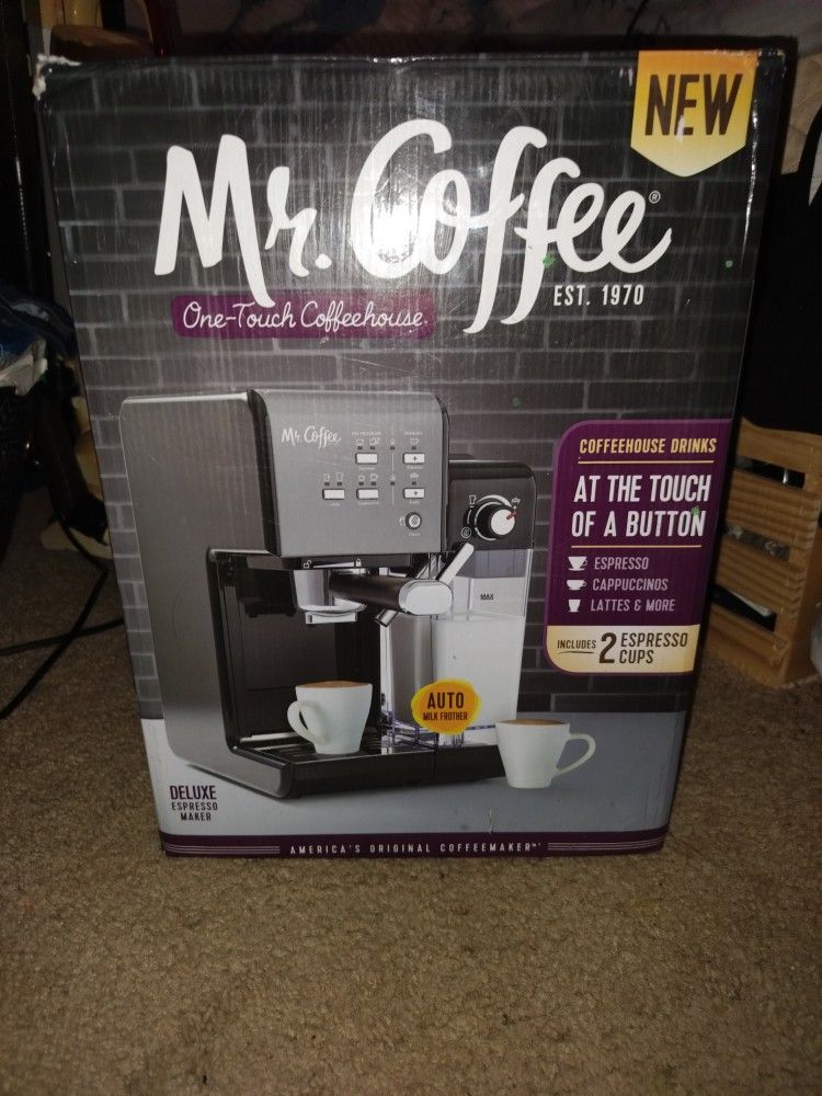 Mr Coffee One Touch Coffeehouse