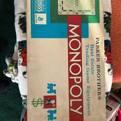 Vintage Monopoly Board Game General Mills 70s