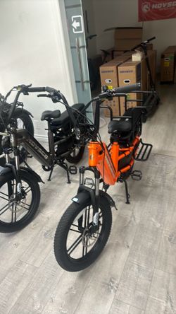 Ebike for family rear basket included price fixed 1000 in brand new box