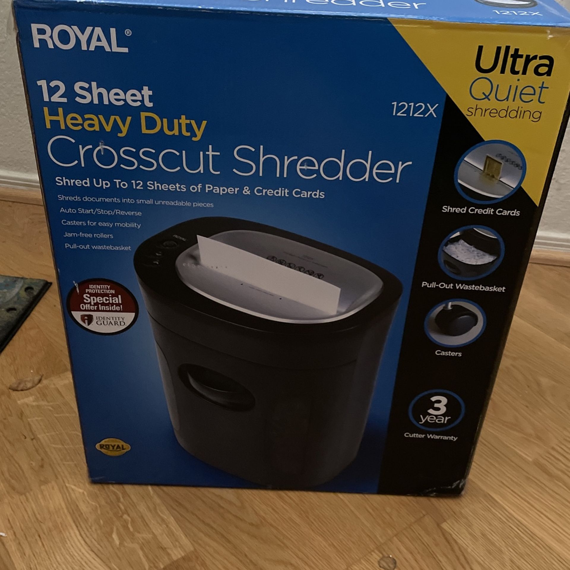 Royal 1212X Cross Cut Shredder