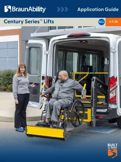 Braun Ability wheelchair lift
