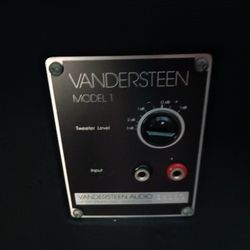 Vandersteen Model 1 Speakers 