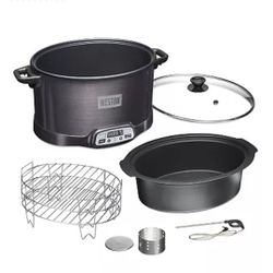 Crockpot
Weston 2-in-1 Indoor Smoker & Slow Cooker