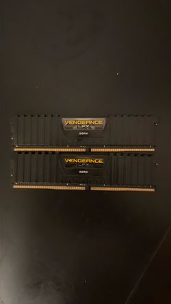 32GB (16gbx2) DDR 4 ram vengeance lpx