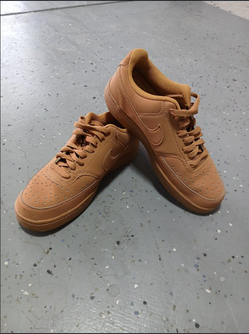 Nike Court Vision Shoes (Low Cut, Barely Used)