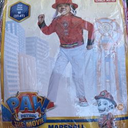 Marshal Paw Patrol Custom Medium 3t -4t