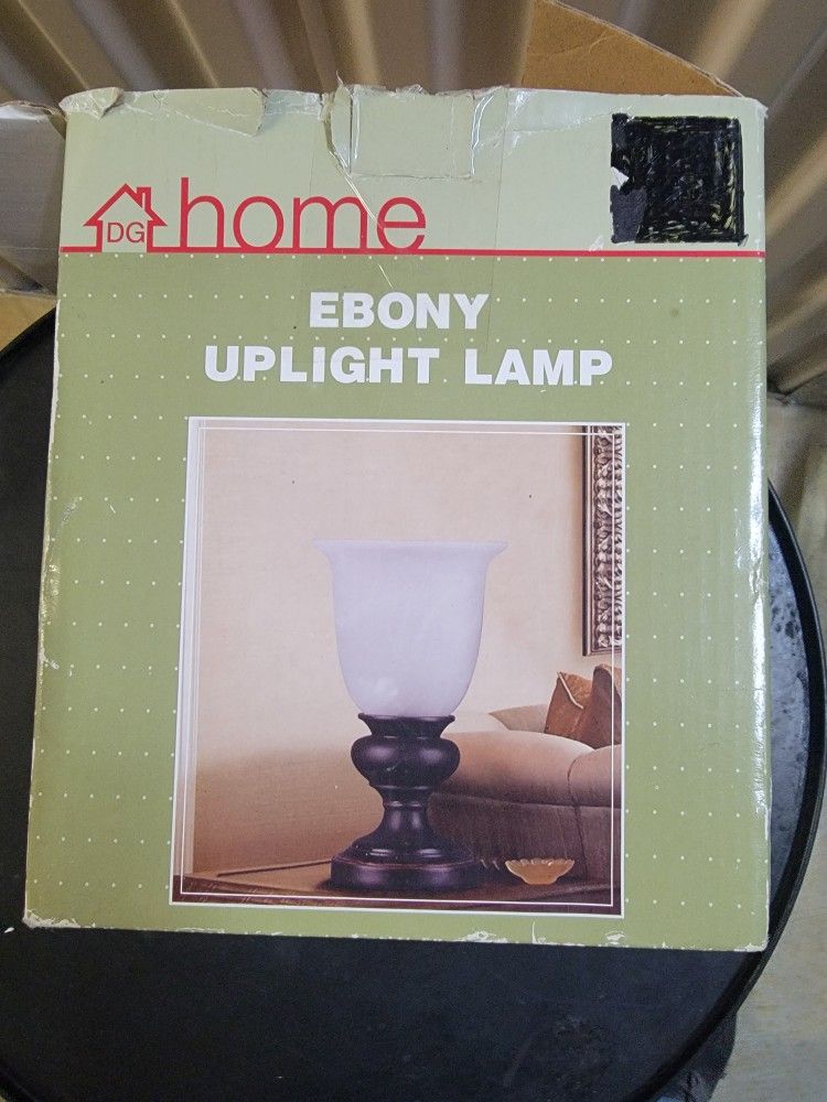 Ebony Uplight Lamp