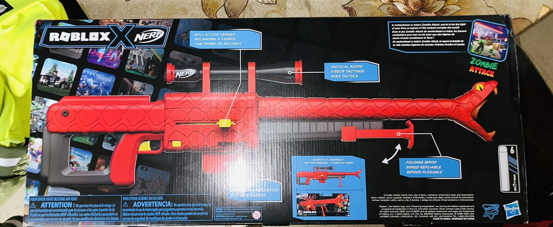 New Nerf Roblox Dart Gun 