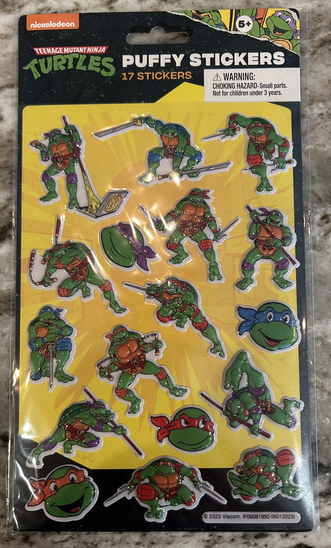 Ninja Turtle Stickers (brand new)
