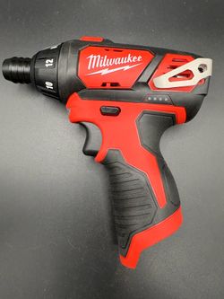 Milwaukee M12 2401-20 BARE TOOL 1/4 inch Cordless Hex Screwdriver New