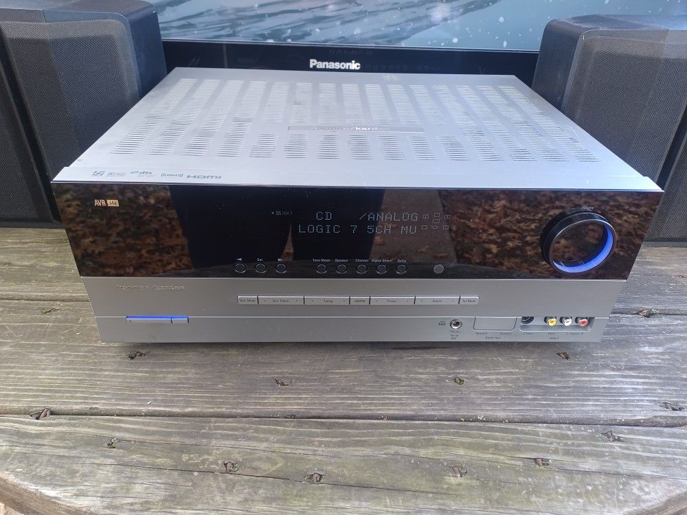 HARMAN KARDON AVR-147 5.1 CHANNEL HOME THEATER RECEIVER WITH HDMI PORTS $200 FINAL PRICE