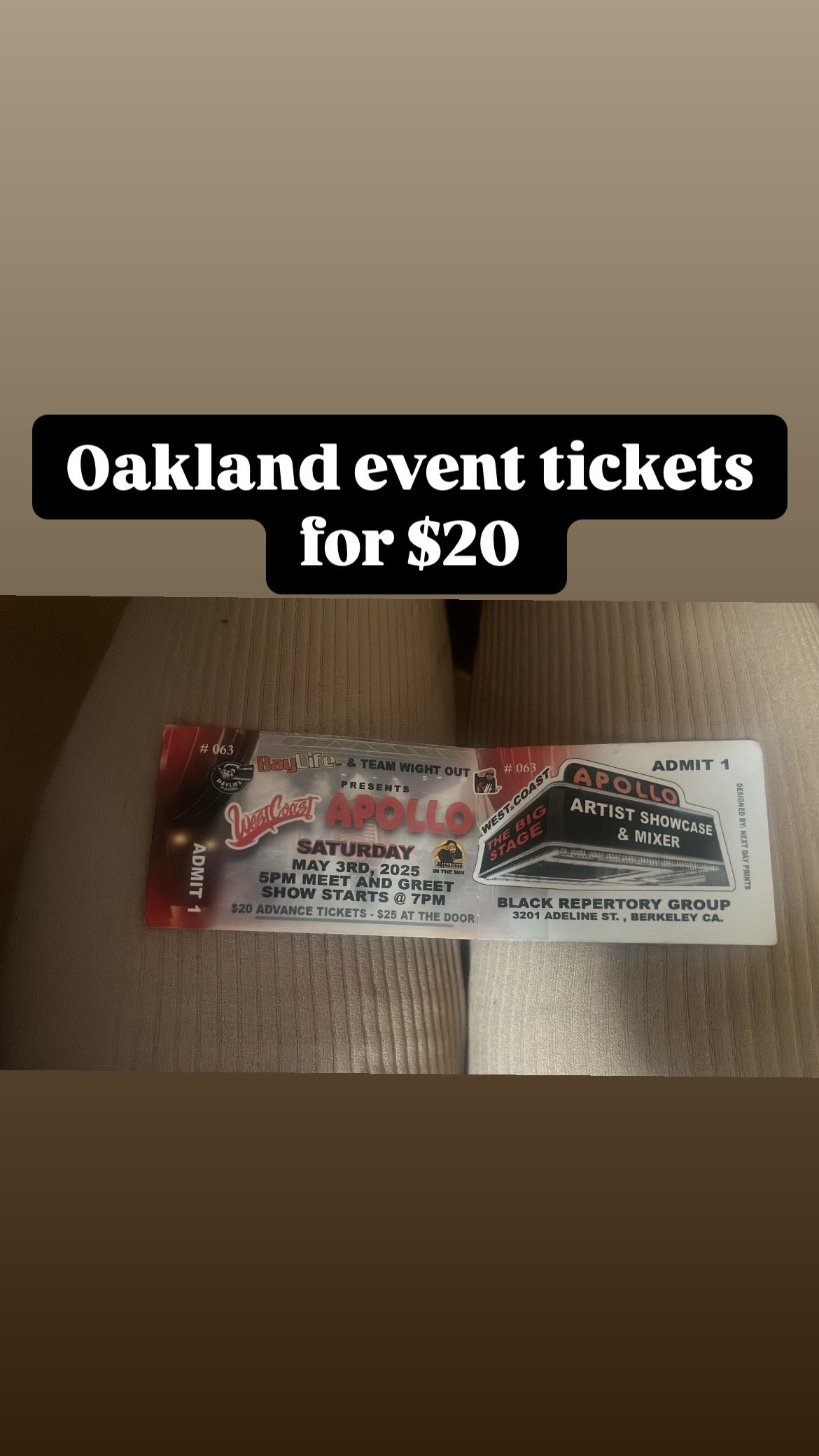 Tickets