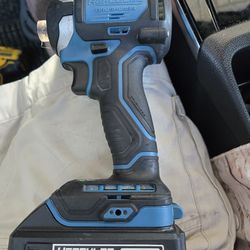 Hercules 1/4 brushless drill w/ 2ah Battery included