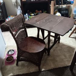 Antique Drop Leaf Table 