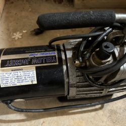 Used Yellow jacket Super vacuum pump  in good condition working very good .