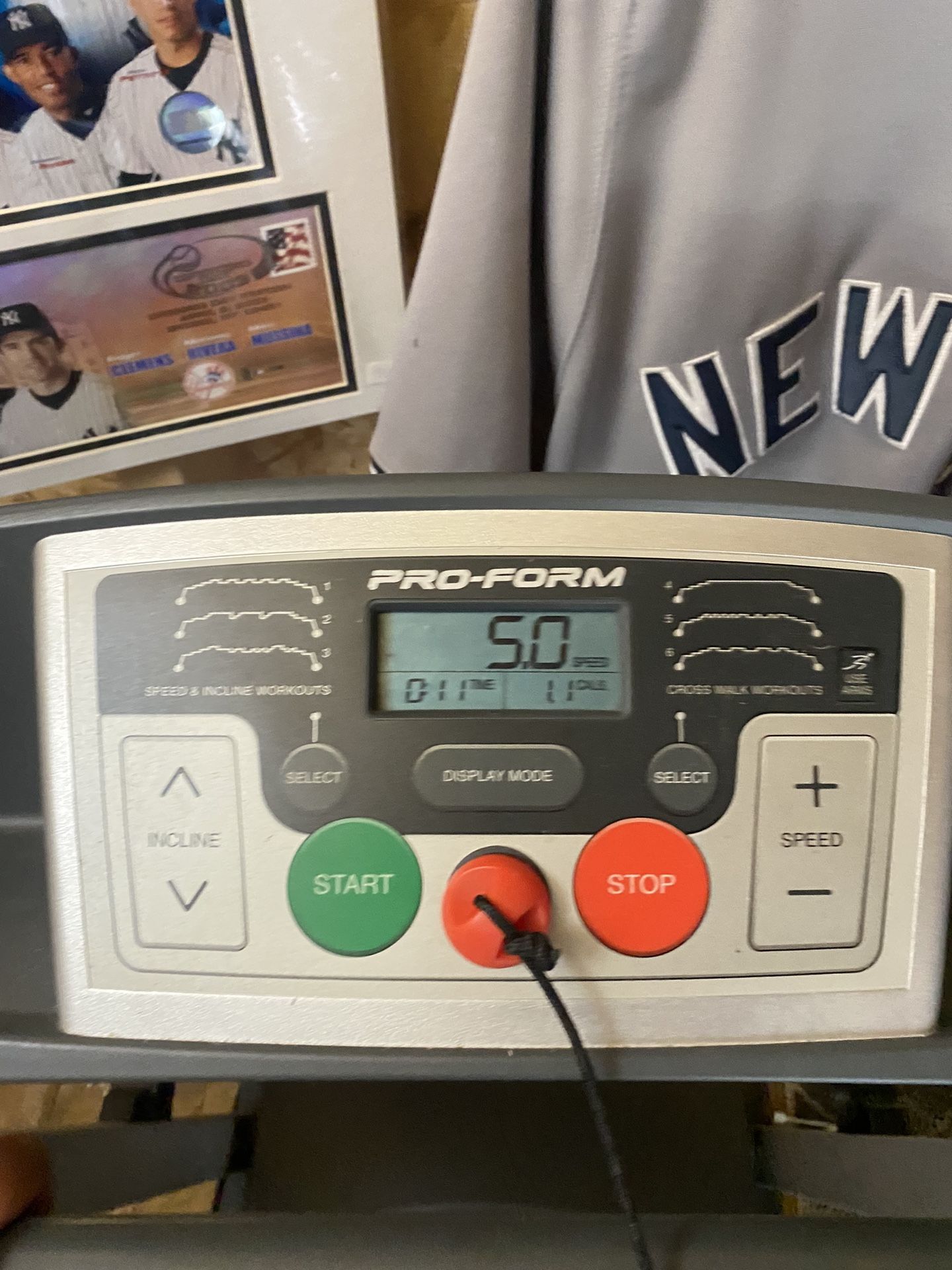 Pro-form treadmill