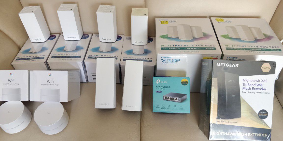 Google WiFi / Linksys Velop Mesh Routers