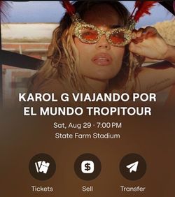 Karol G Tropitour Concert