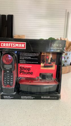brand new still in when I was cleaning out my shop Craftsman shop phone brand new still in when I was cleaning out my shop