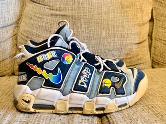 Nike Air More Uptempo 96 QS Denim (Style Code: CJ6125-100)