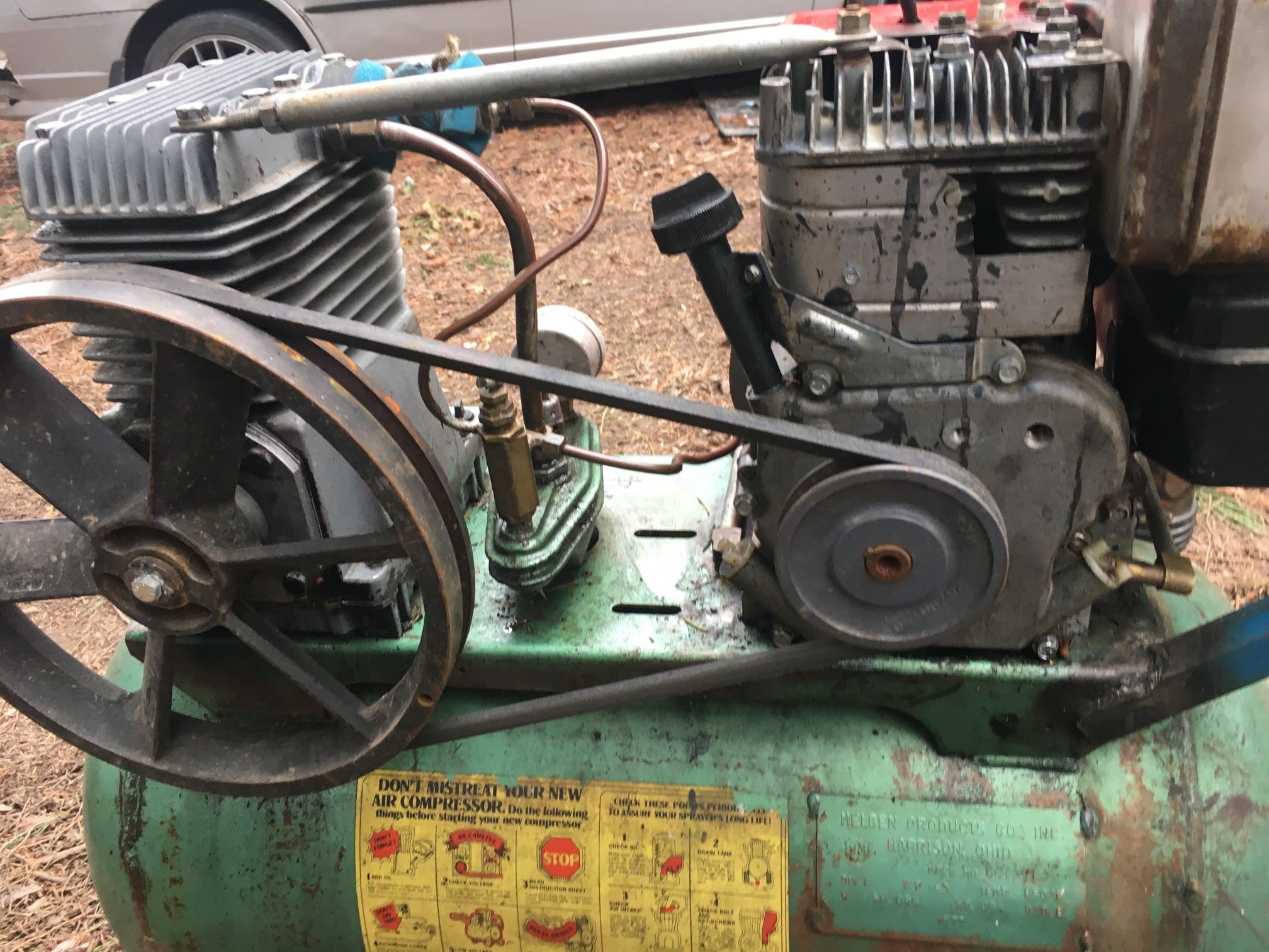 Gasoline Air Compressor Jackhammer Set Up for Sale in Milton, WA OfferUp